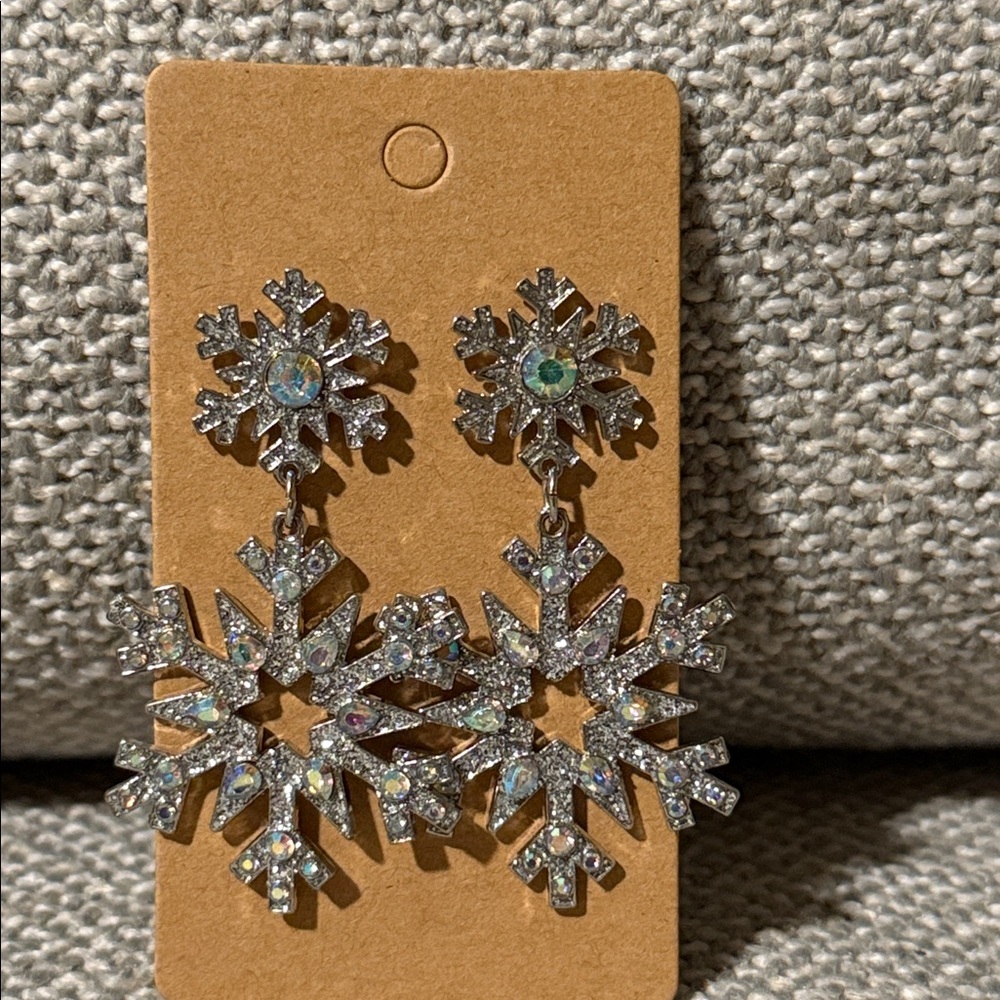 5/$25 Snowflake Earrings